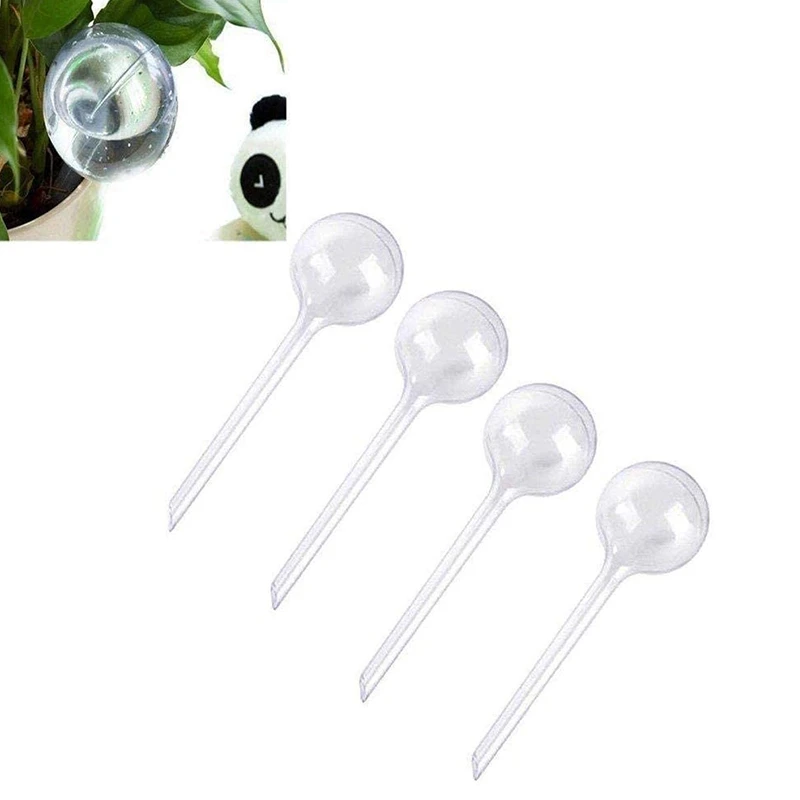 20 Pcs Plant Watering Bulbs Clear Self-Watering Globes Automatic Water Balls Device Vacation Houseplant Pot | Дом и сад