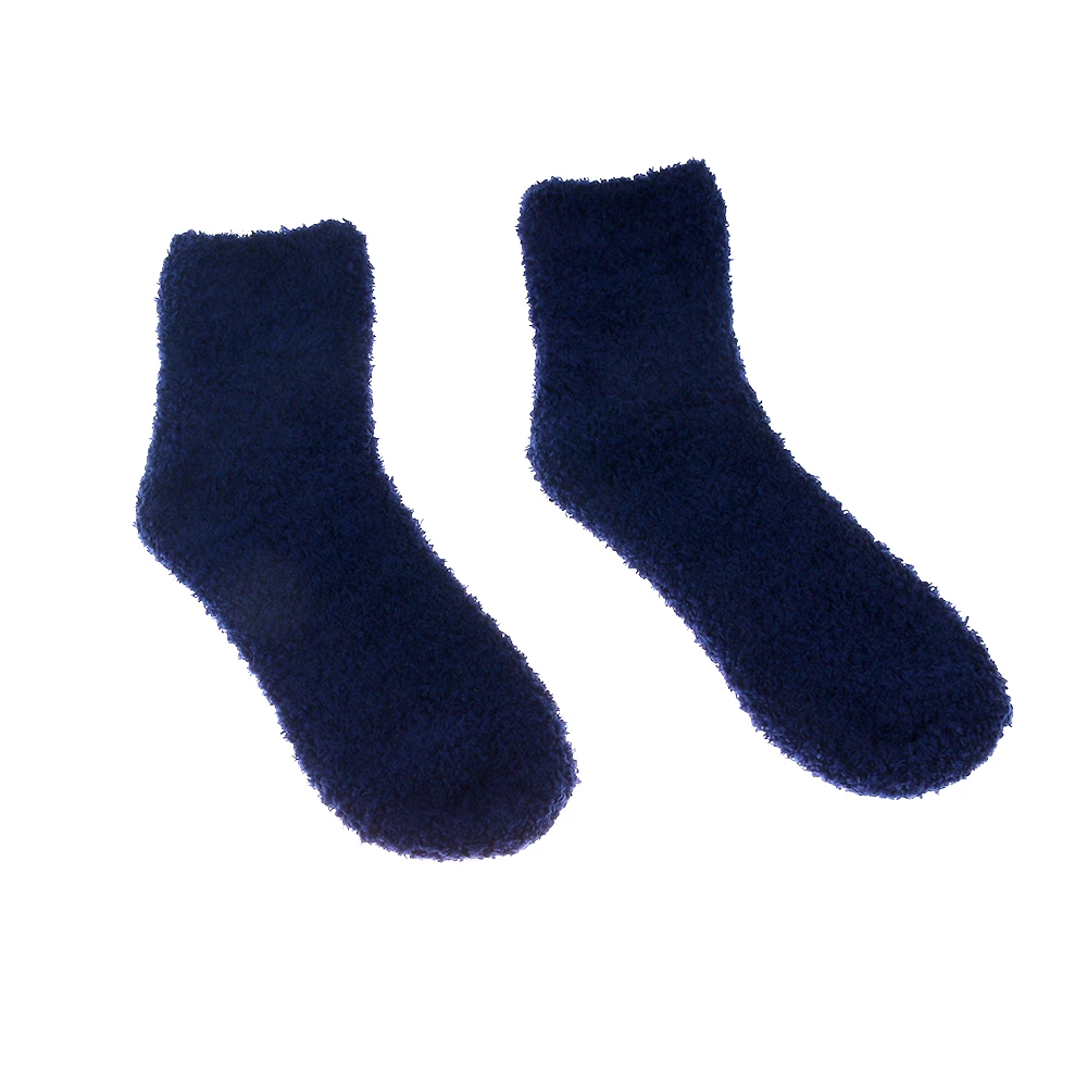 Невероятно уютные кашемировые носки зимние теплые коралловые бархатные для сна