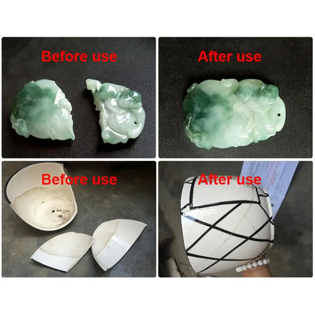 Автомобильный шприц эпоксидный клей AB Клей жидкий Эпоксид 25 мл Широкая