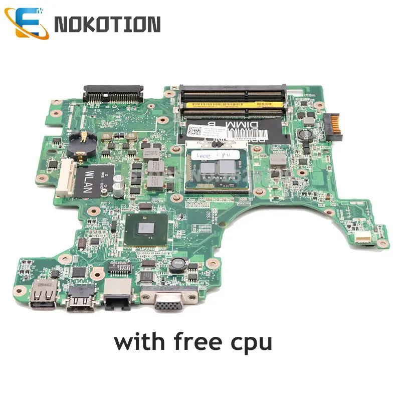 Материнская плата NOKOTION CN 0YWY70 для Dell Inspiron 1764 материнская ноутбука 17 дюймов DAUM3BMB6E0