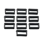 10 шт., резиновое черное удерживающее кольцо для ремешка для часов, 14 мм, 16 мм, 18 мм, 20 мм, 22 мм, 24 мм, 26 мм