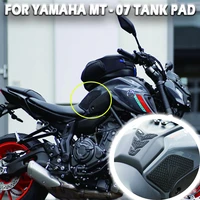 new motorcycle tank pad for yamaha sticker mt07 mt 07 2021 moto tank sticker tankpad side fuel tank pad protector stickers decal
