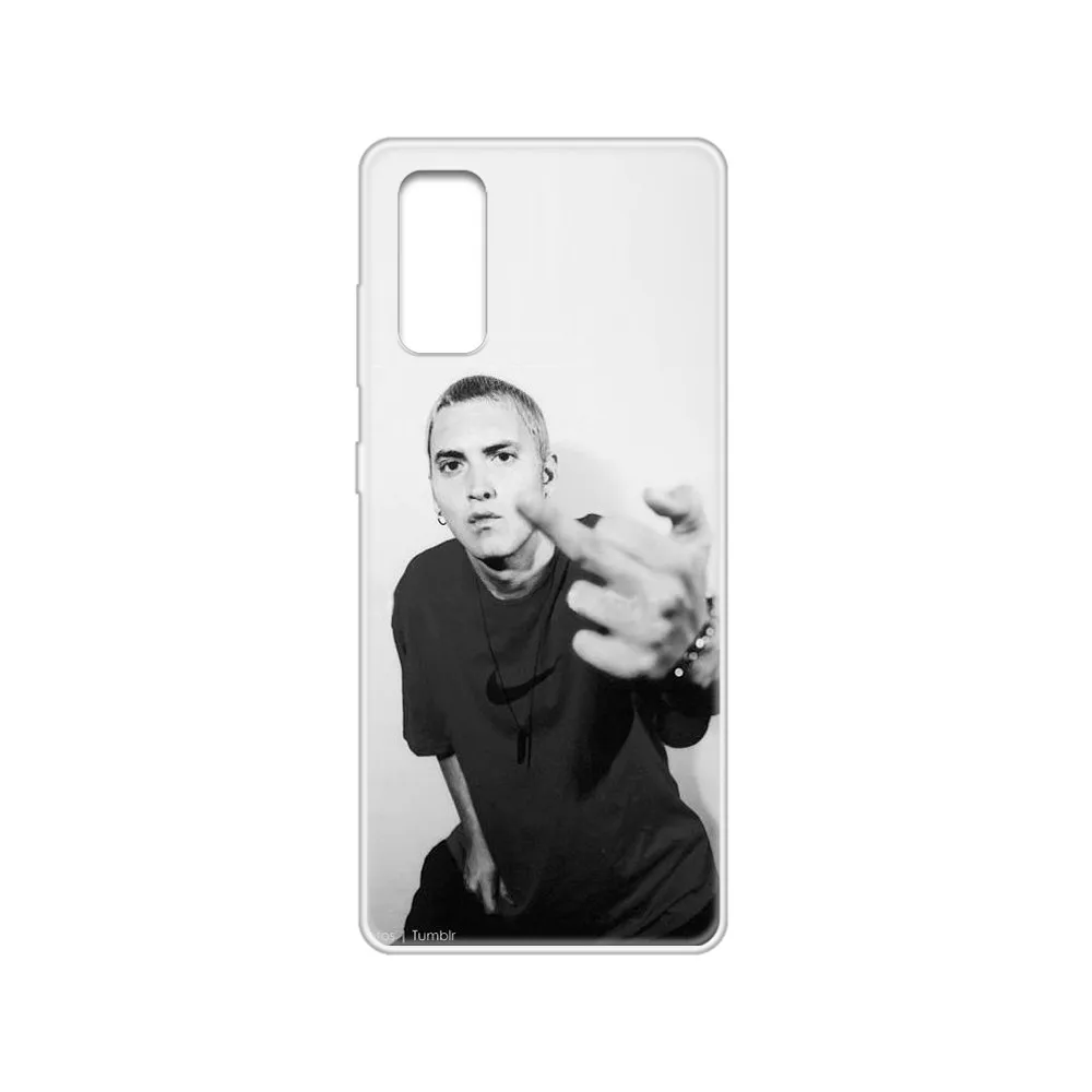 Модный чехол Eminem Rap God для телефона Прозрачный SamSung Galaxy S 7 8 9 10 11 20 a 20e 50 51 70 71 Plus Edge Ultra