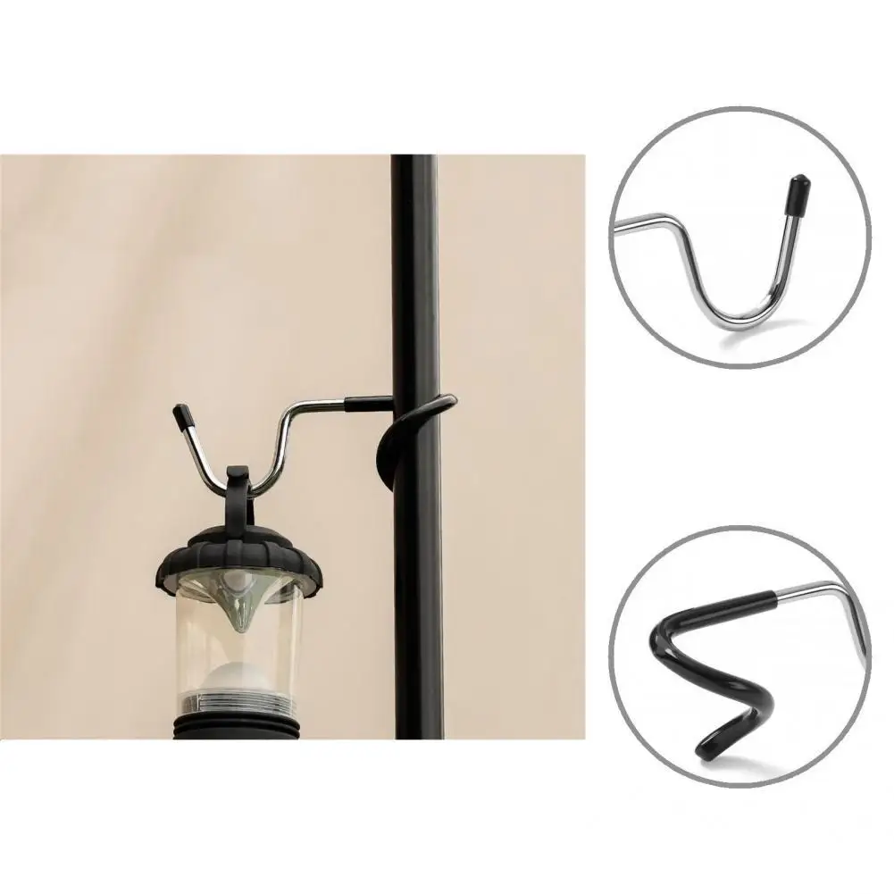 

Tent Lamp Hanger Easy to Install Convenient Portable Space Saving Camping Light Hook Steam Lamp Hook for Camping