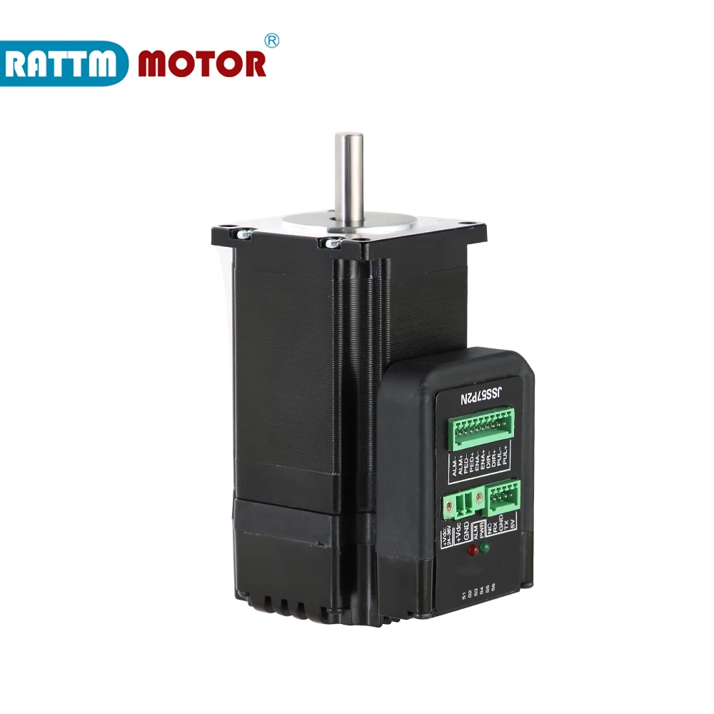 JSS57P2N Гибридный серводвигатель с ЧПУ Nema23 2 Нм Встроенный цифровой замкнутым