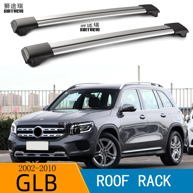 2 шт. панели крыши для Mercedes Benz GLB X247 2020 2021 алюминиевый сплав боковые