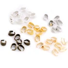 50 шт.лот стильные железные зажимы для подвесок защелкивающиеся застежки с пряжкой Очаровательное ожерелье крюк разъем для DIY изготовления ювелирных изделий Камея Лоток