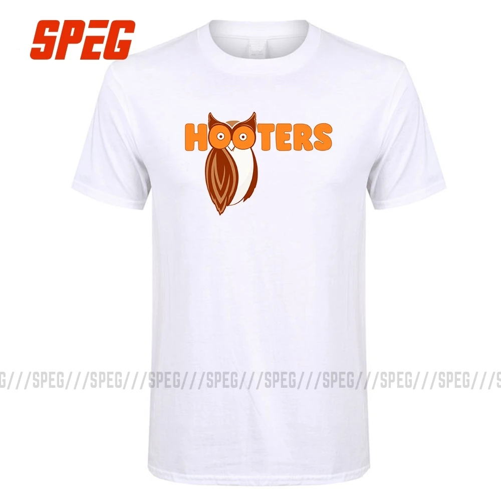 Футболки Hooters мужские футболки с круглым вырезом коротким рукавом новый бренд