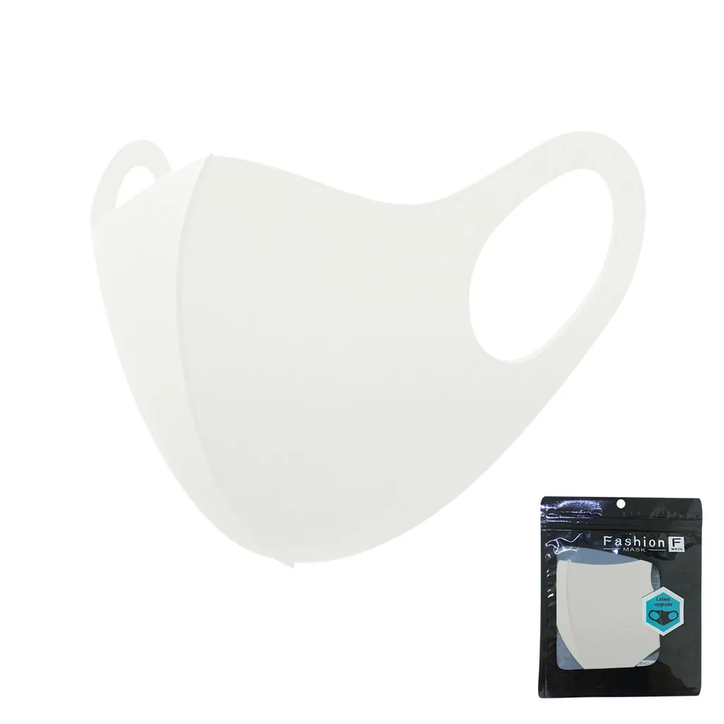 

Ice silk mask Anti-Dust Cotton Mouth Face Mask Anti-fog black stereo 3D mask Respirator Men Women Mascarillas Mascaras