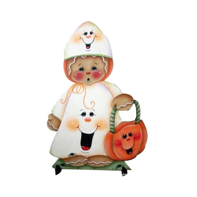 Рождественские Вырубные штампы имбиря призрака для скрапбукера фотоальбома