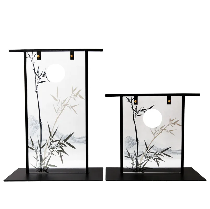 

New Chinese Zen Study Room Decoration Living Room TV Cabinet Porch Home Decoration Office Creative Desktop Furnishings