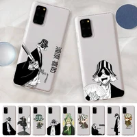 kisuke urahara bleach anime phone case for samsung a 51 30s 71 21s 70 10 31 30 52 12 40 s20 21 plus lite ultra