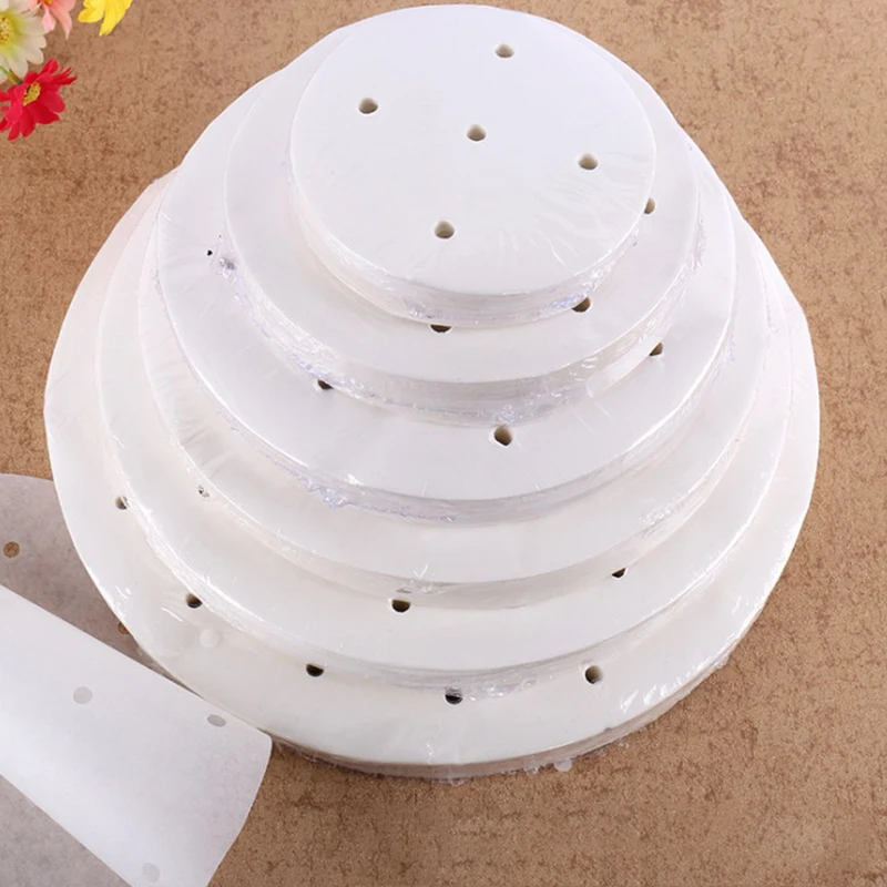 100 шт. воздушная фритюрница Пароварка бумажные вкладыши Одноразовые