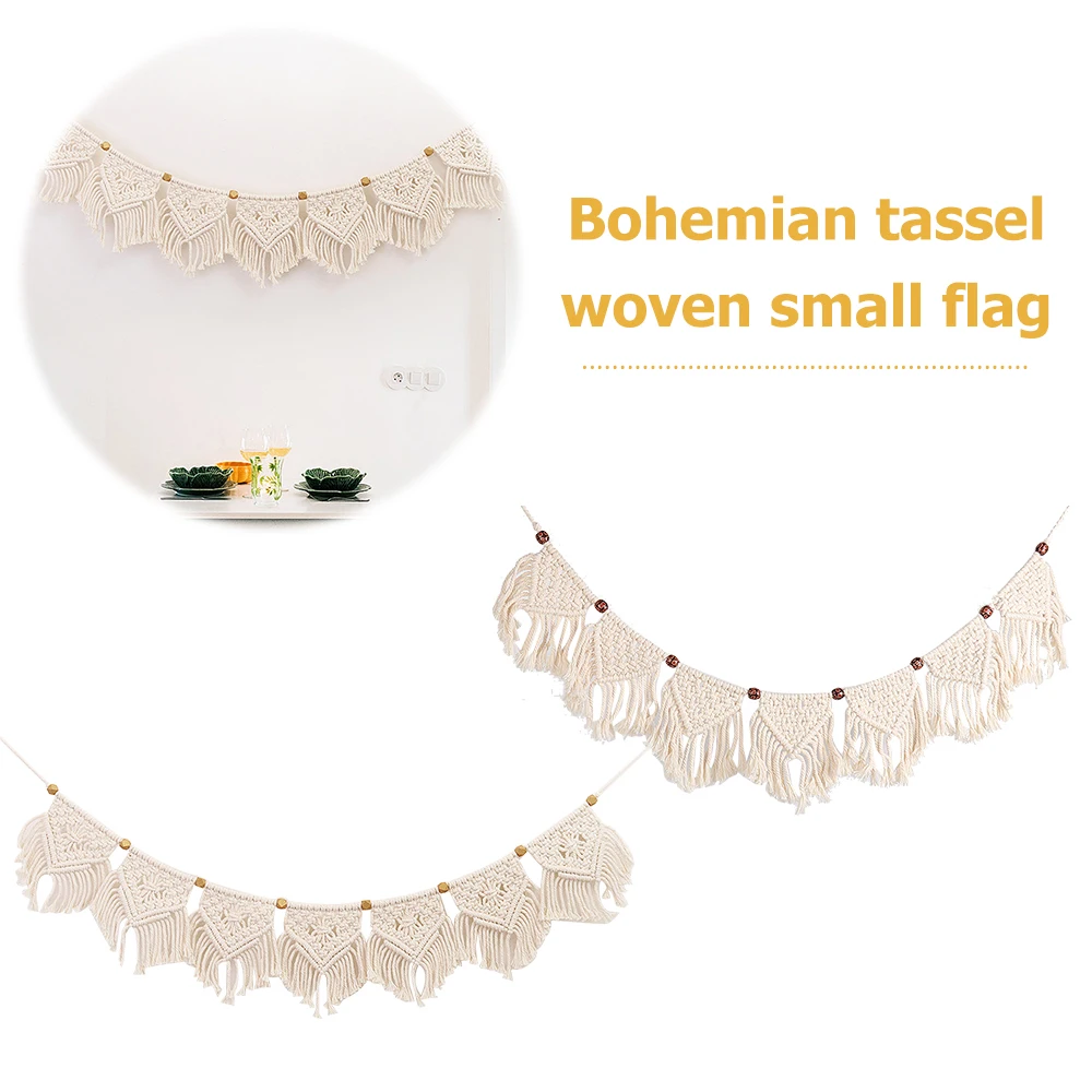 Богемные баннеры макраме настенный гобелен художественные настенные украшения