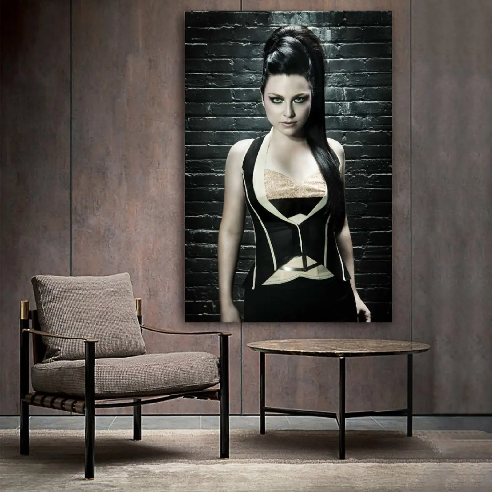 

Amy Lee Evanescence Canvas Art Poster and Wall Art Picture Print Modern Family bedroom Decor Posters