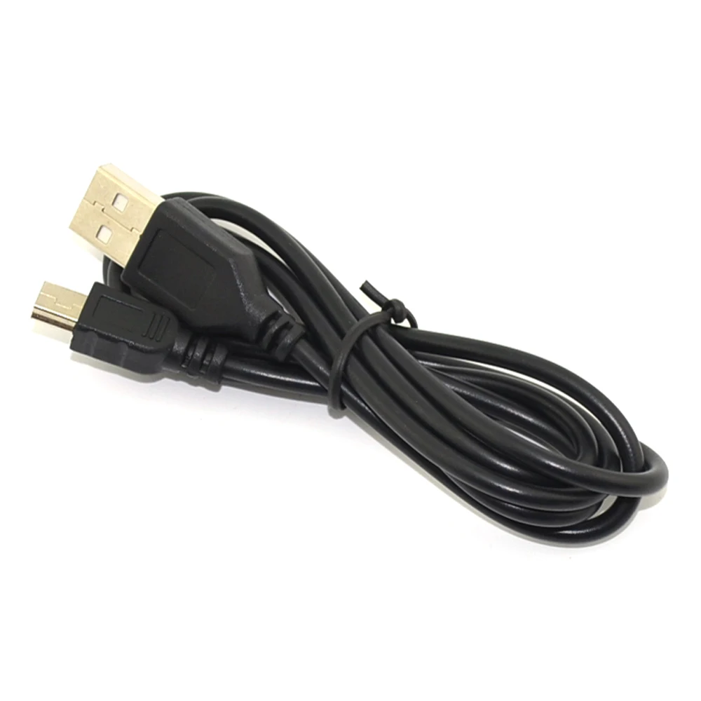 10 шт. 1 м/1 2 8 м/3 м USB мини-кабель для зарядки игрового контроллера PS3 кабель