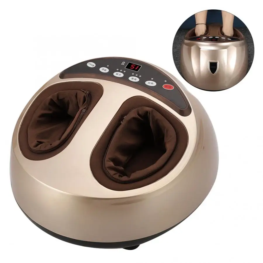 Электрический массажер для ног ухода за ногами Регулируемая нагревательная