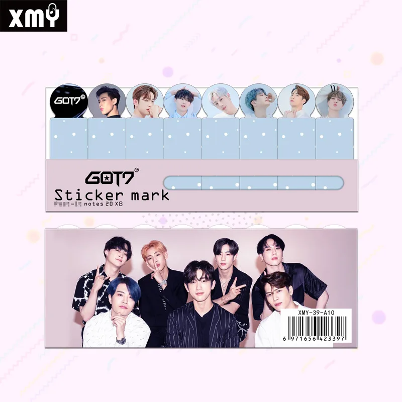 Блокноты для записей Kpop stray kids ITZY IZONE TXT NCT126 MONSTA X два раза получают 7 блокнотов |
