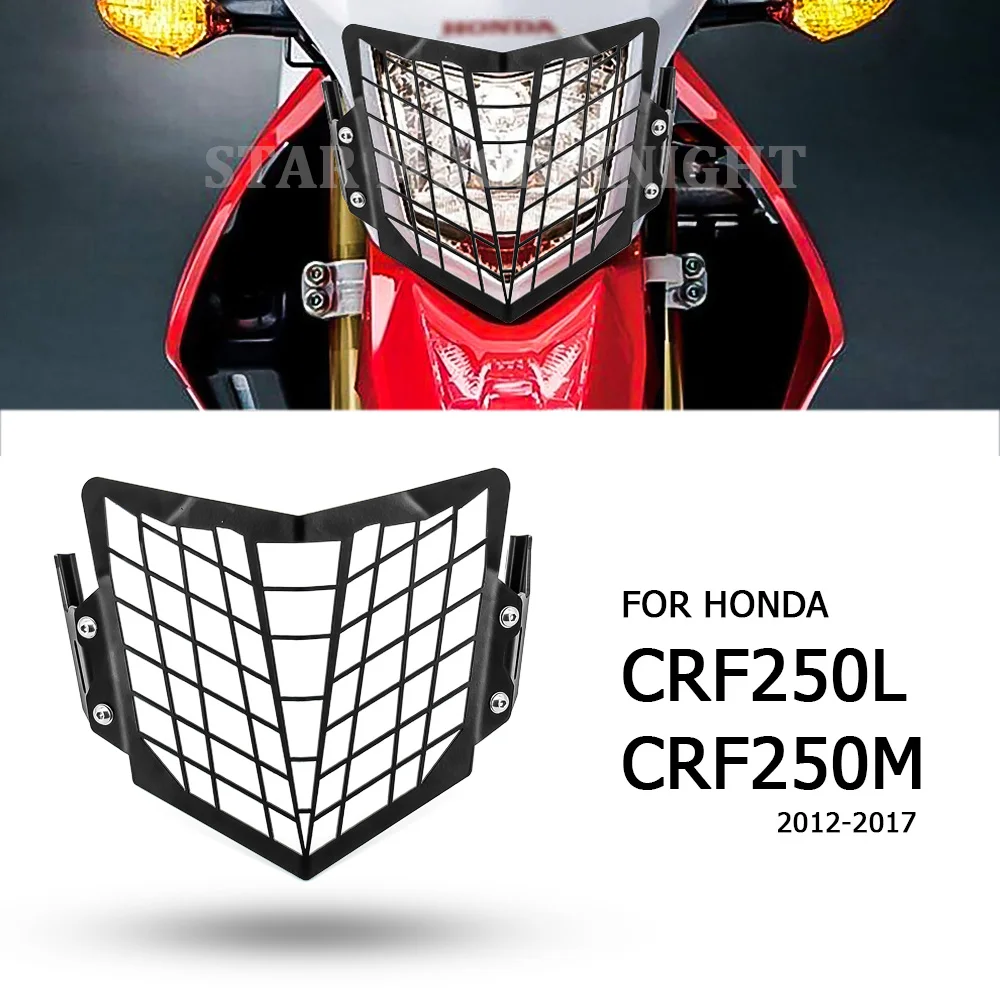 

Headlight Protector Grille Guard Cover For HONDA CRF250L CRF250M CRF 250 L CRF 250 M 2012 2013 2014 2015 2016 2017