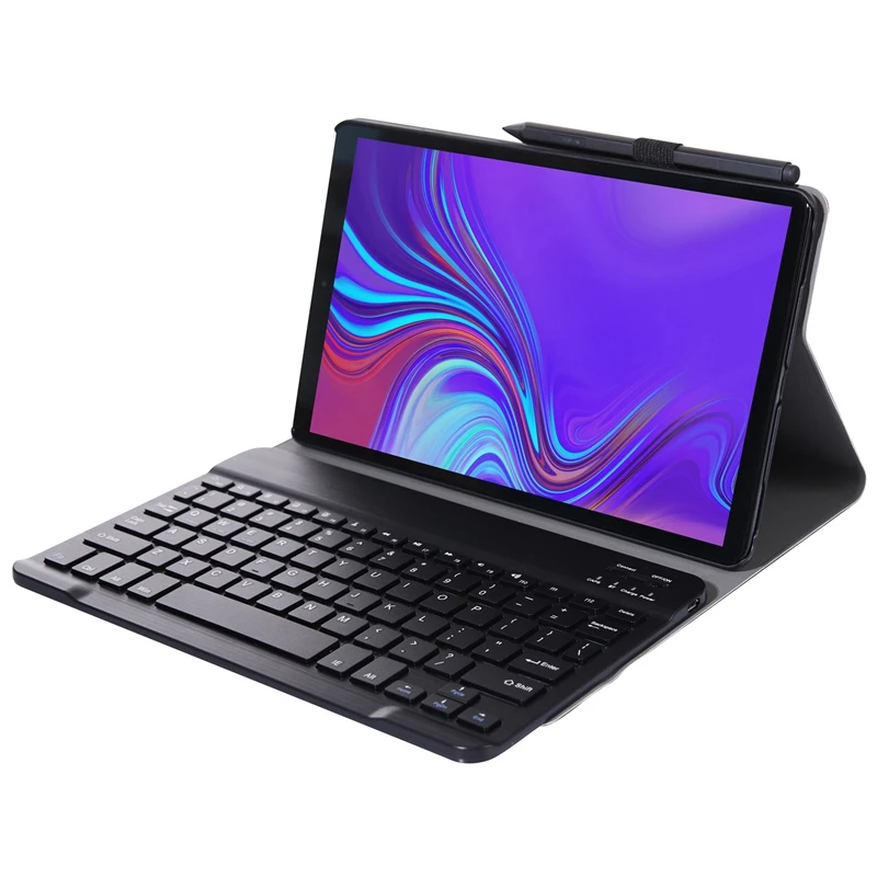 Клавиатура чехол для samsung Galaxy Tab a 10,1 Sm-T510 Sm-T515 T510 T515 корпус клавиатуры для samsung Tab a 10,1 чехол+ клавиатура