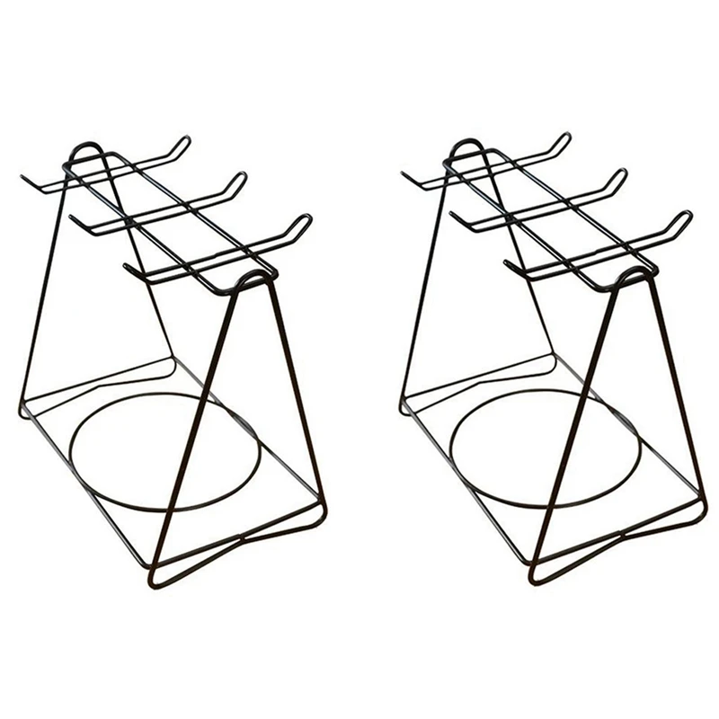 

Stainless Steel Coffee Cup Holder Hanging Partition Cup Holder Storage Rack Iron Cup Shelf Stand