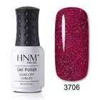 Неоновый Блестящий Гель-лак HNM для ногтей, 8 мл, удачный Гибридный Полупостоянный лак для окраски