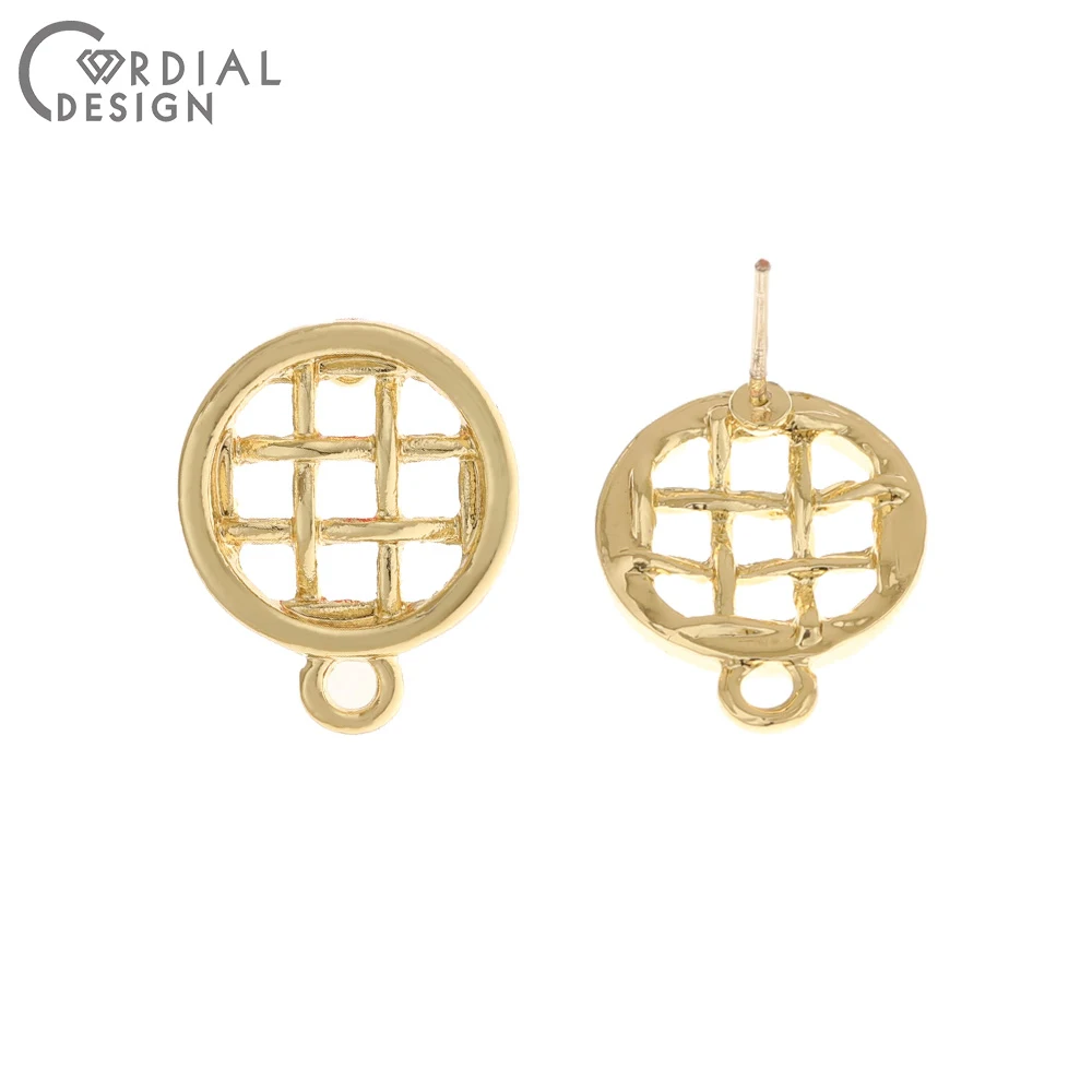 

100 шт., фурнитура и компоненты для ювелирных изделий, серьги-гвоздики