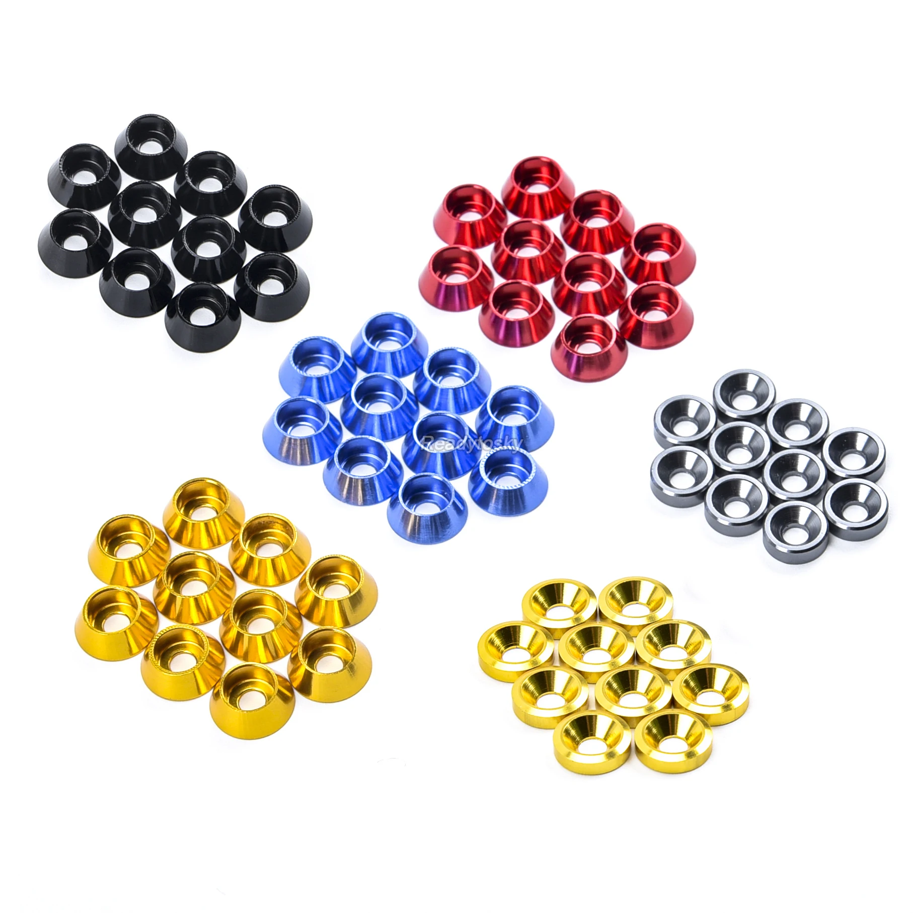 

Шайба винтовая M3 из алюминиевого сплава, 10 шт./лот