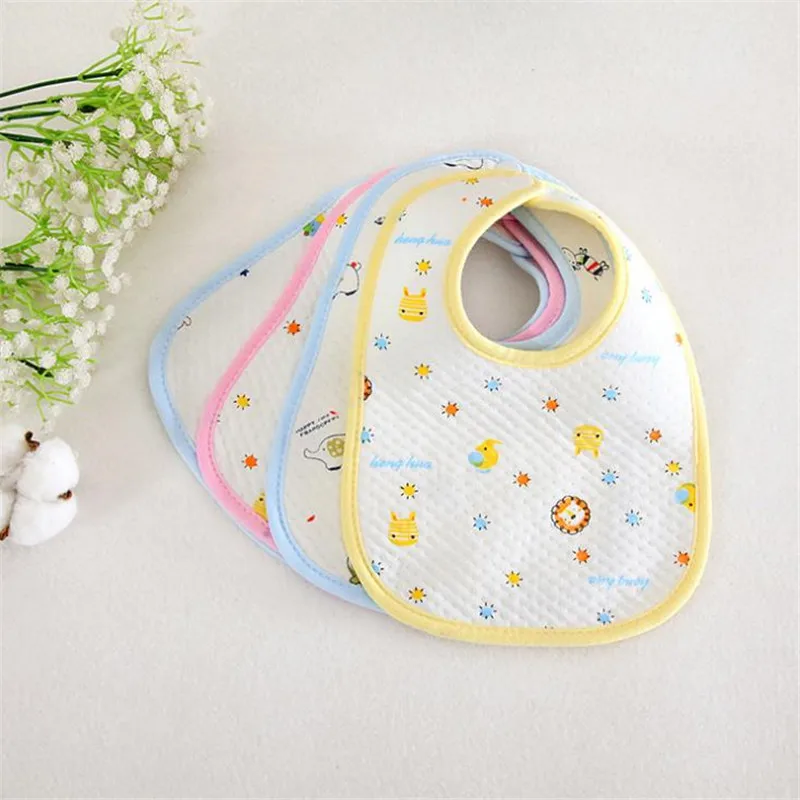 Детские нагрудники для новорожденных водонепроницаемые 28*20 см хлопковые детские