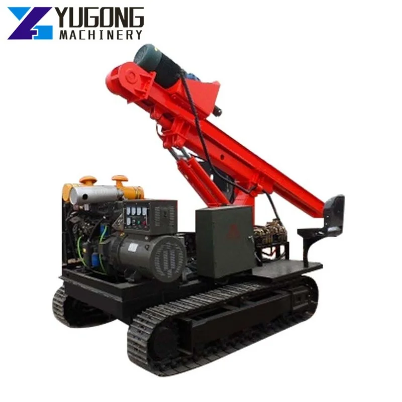 

SP-02 Full Automatic Shoring Drilling Machine Soil Sample Auger Pile Driver Price