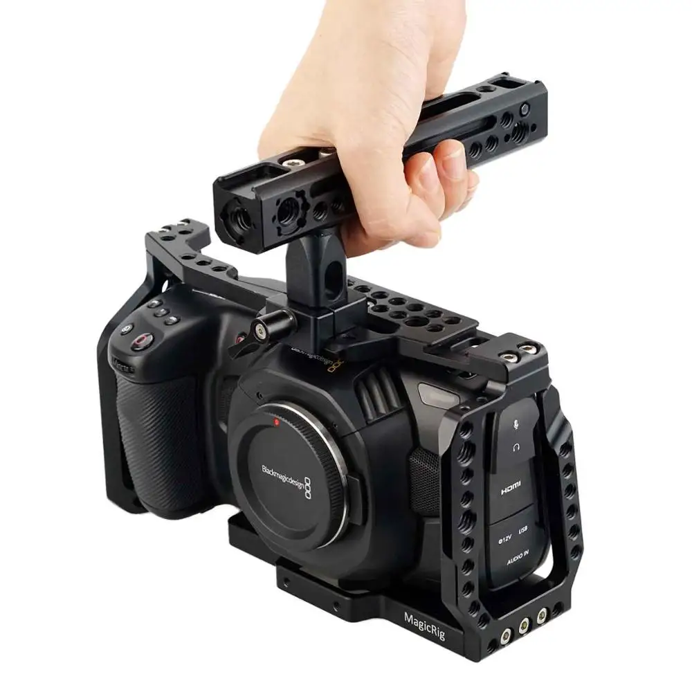 MAGICRIG Вращающаяся ручка NATO с холодным башмаком и отверстием Arri Type в качестве