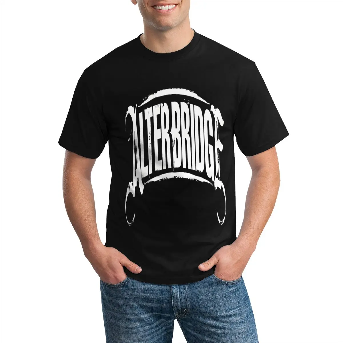 Мужская футболка с принтом персонажа аниме оверсайз | одежда