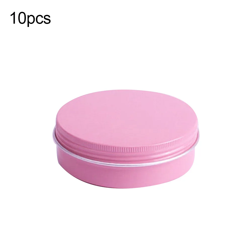 10 шт 60 мл металлический круглый запечатанный ювелирный Чай конфеты воск бальзам