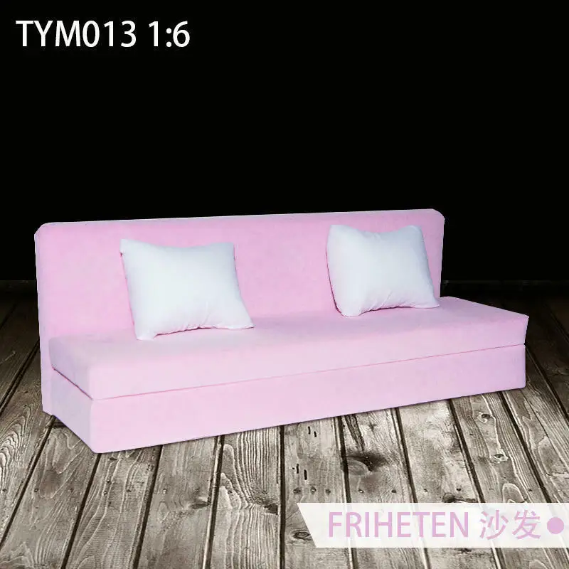

1/6 TYM013 Trendy Fabric Sofa 3 Colors Casual Furniture Sofa Model Toy