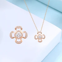 luxury new 925 sterling silver necklace chain necklace for women 2020 rose gold neck chains pendant womens accessories jewelry