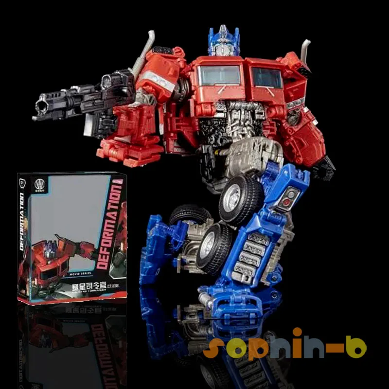 Prime - Original Box Трансформированный Оптимус Прайм SS38 SS30 M01 фильм Шмель с металлическими деталями фигурка ко - Цвет: Prime - Original Box