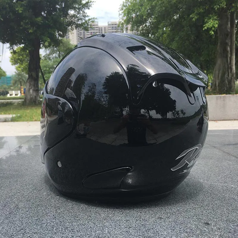 

Motorcycle Half Black Helmet Racing Antifog Casco Kask Safety Helmet Unisex Winter Season Men ECE Approved