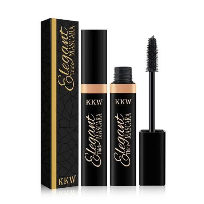KKW 4d Тушь для ресниц make up трехмерная длинная толстая водонепроницаемый и от потения-защита от одевания пятен Макияж Красота