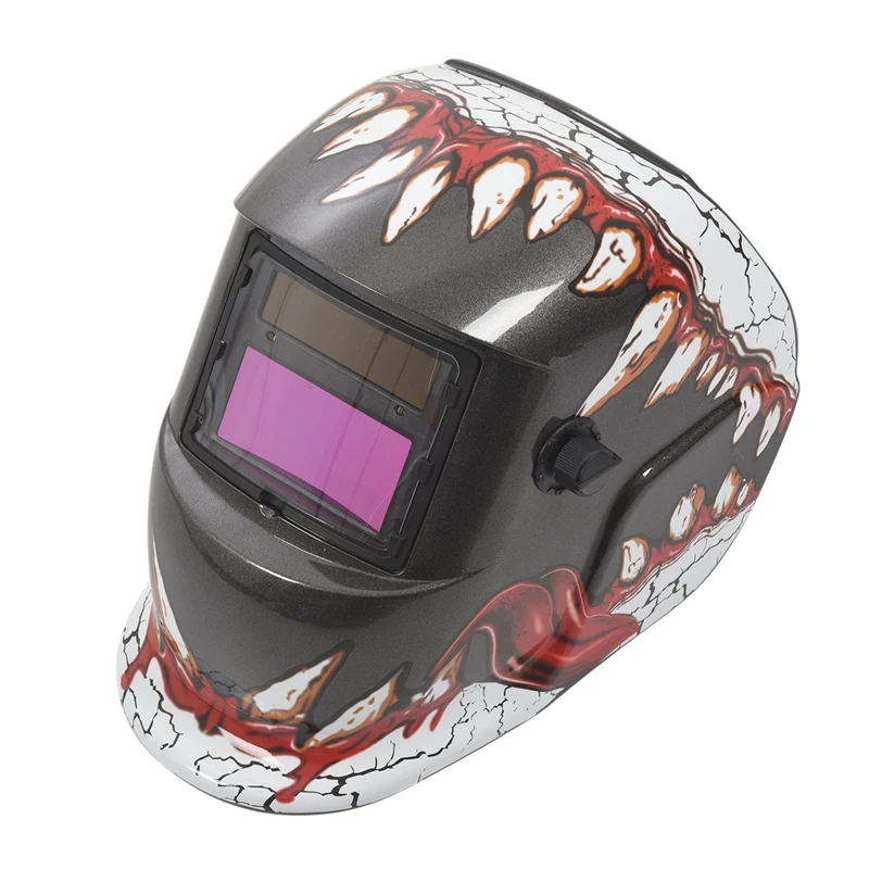 Авто затемняющий сварочный шлем с солнечной батареей Регулируемая MIG TIG дуговая