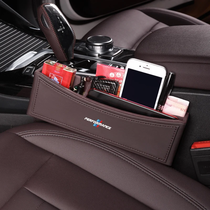 car seat gap storage box car organizer gap slit filler holder for wallet phone auto car interior accessories free global shipping