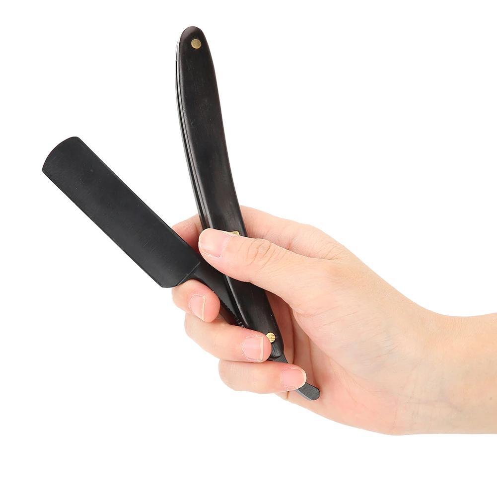 Ручка из сандалового дерева винтажная прямая ручная бритва бритвенный