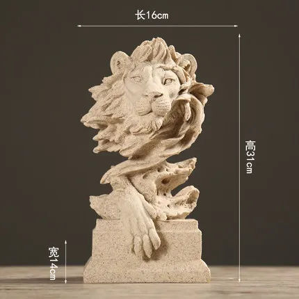 

[MGT]North European-style creative horse head ornaments home accessories crafts living room bar porch small furnishings artwork