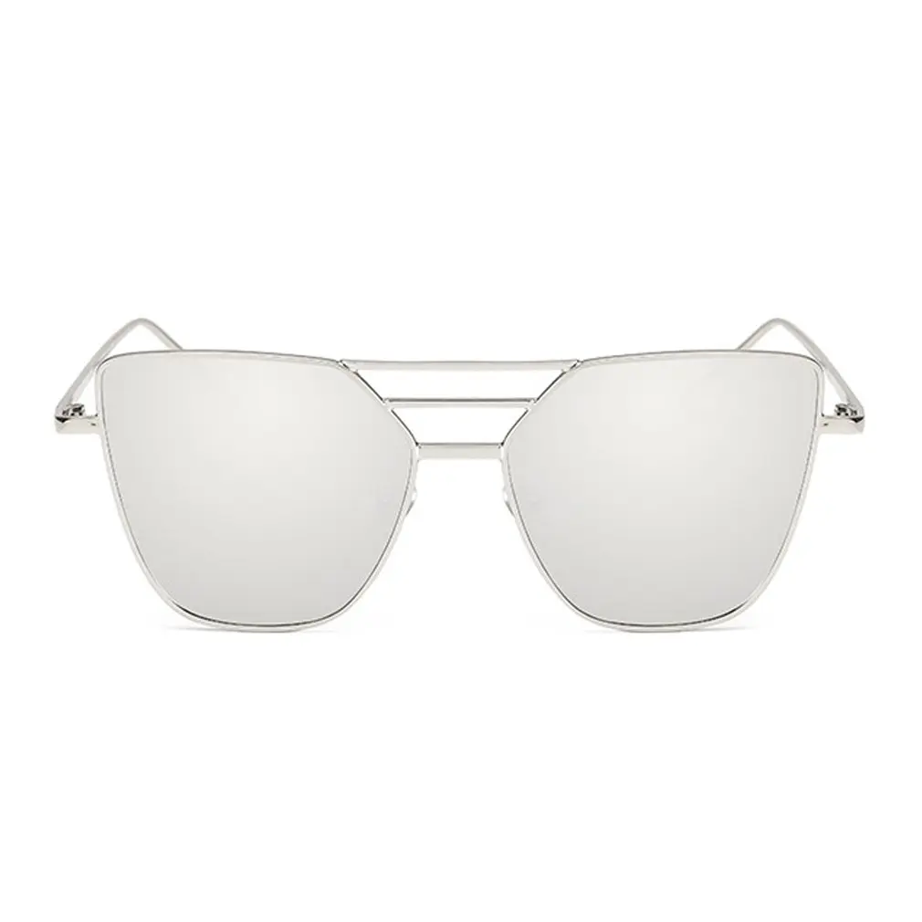 

Trendy Design Big Frame Women Sunglasses European Fashion Metal Frame Resin Lens UV400 Protect Eyewear Sunglasses