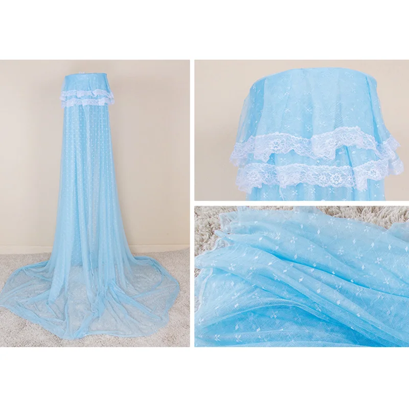 

Summer Baby Mosquito Net Crib Netting Infant Baby Bed Hung Dome Hanging Tent Kids Crib Canopy Newborn Repellent Tent Room Decor