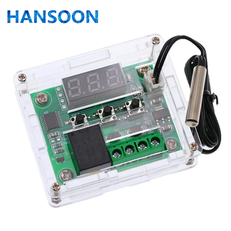 Цифровой термостат 12 В постоянного тока W1209 температурный регулятор температуры