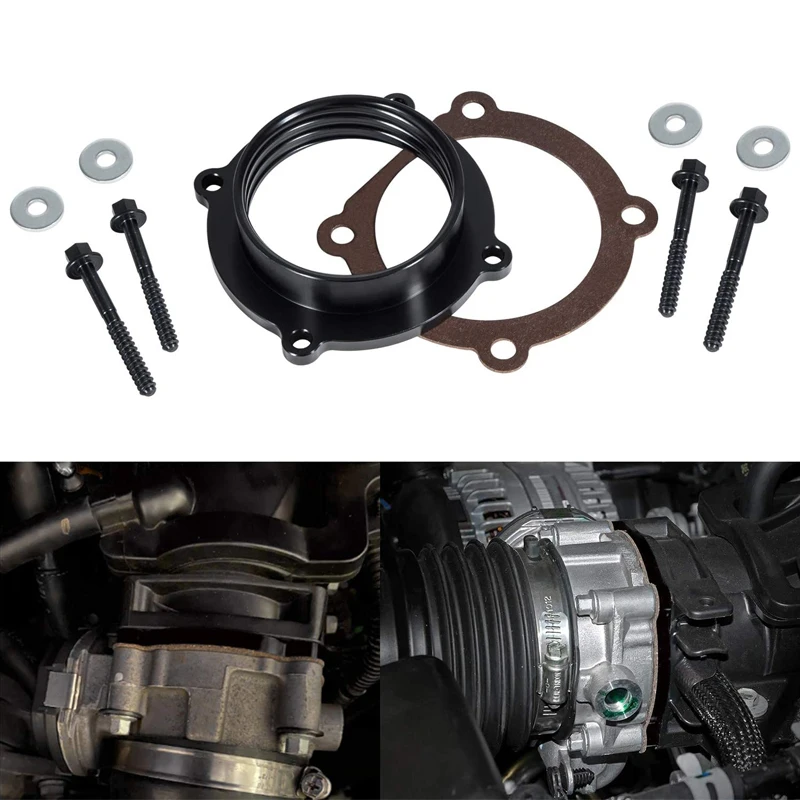 

Throttle Body Spacer & Gasket for 2012-2020 Jeep Wrangler JK JL JT Gladiator 3.6L