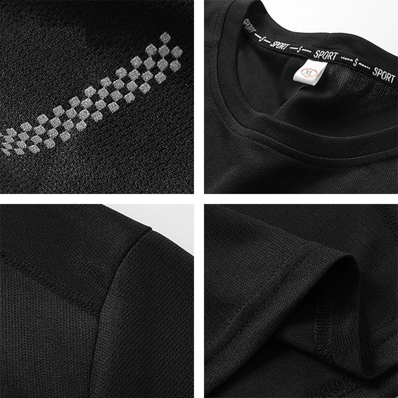 

Men's Large Size Clothing Quick Dry T Shirt Plus Size 9XL Men's Summer Casual O-neck Short Sleeve Black T-shirts Male Tees Tops