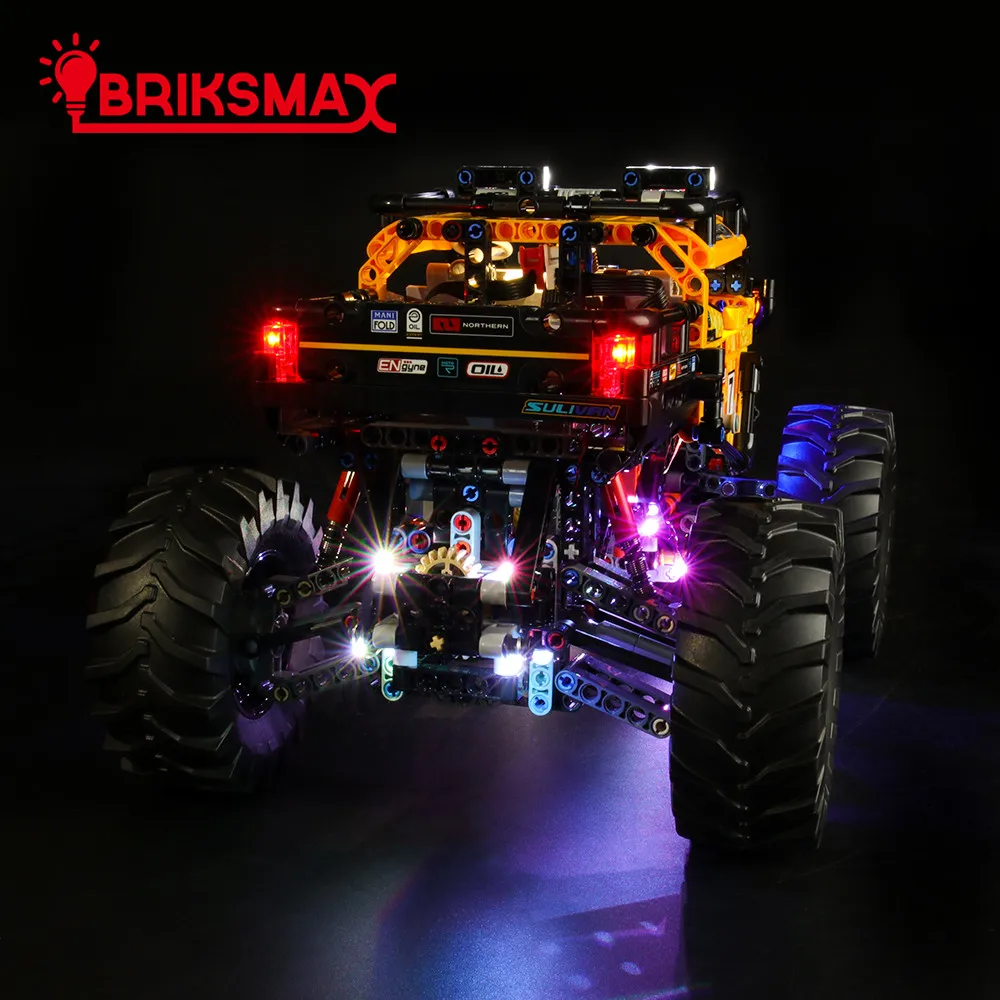 BriksMax светодиодный светильник для Technic 42099 4X4 X-treme Off-Roader светильник ing Set(не включает модель