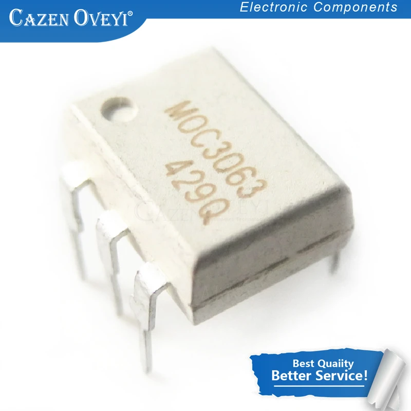 

10pcs/lot MOC3063-M MOC3063 EL3063 DIP-6 In Stock