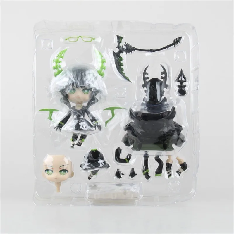 

2020 new 10cm Black Rock Shooter 292# Dead Master TV Animation Ver. anime figure PVC&ABS BRS moveable models toys gifts